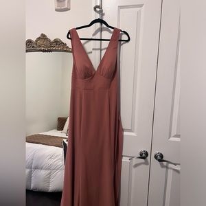 Elegant Sleeveless Pink Dress